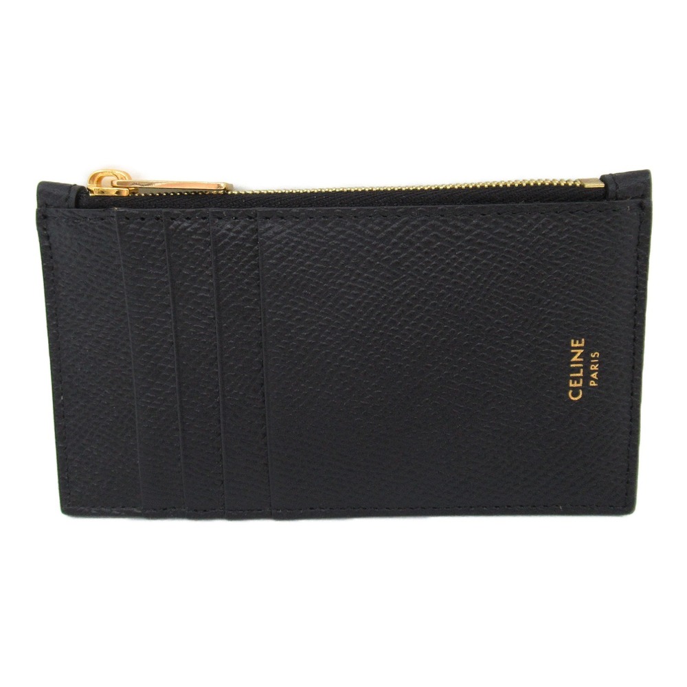Celine Fragment Case Card Case Accessory Leather … - image 2